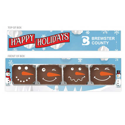 Add Your Logo: Holiday Chocolate Box